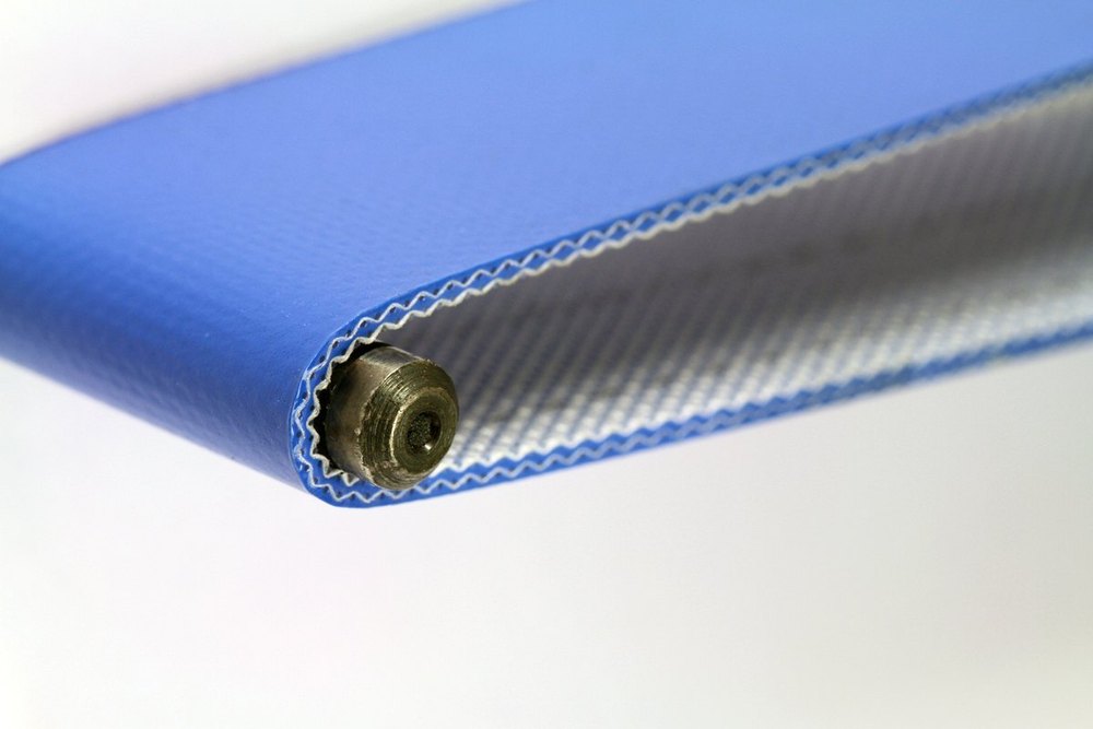 Blue PU Conveyor Belt, Belt Thickness: 2 - 5 mm, 15Mpa