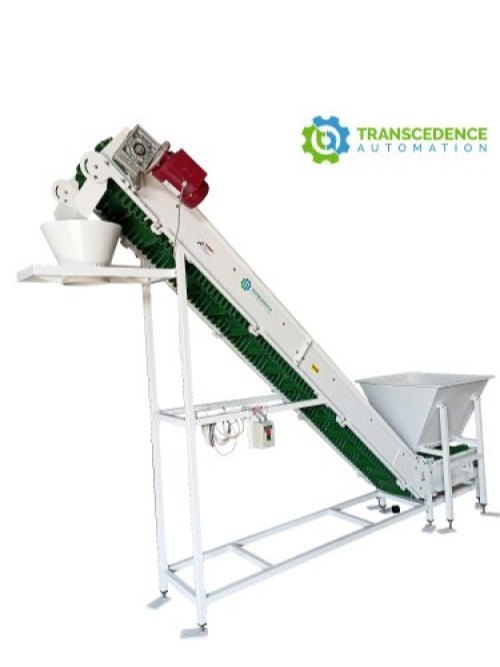 PVC Cleated Belt Conveyor Systems, Belt Width: 500 - 1000 mm, Belt Thickness: 11 -15 mm