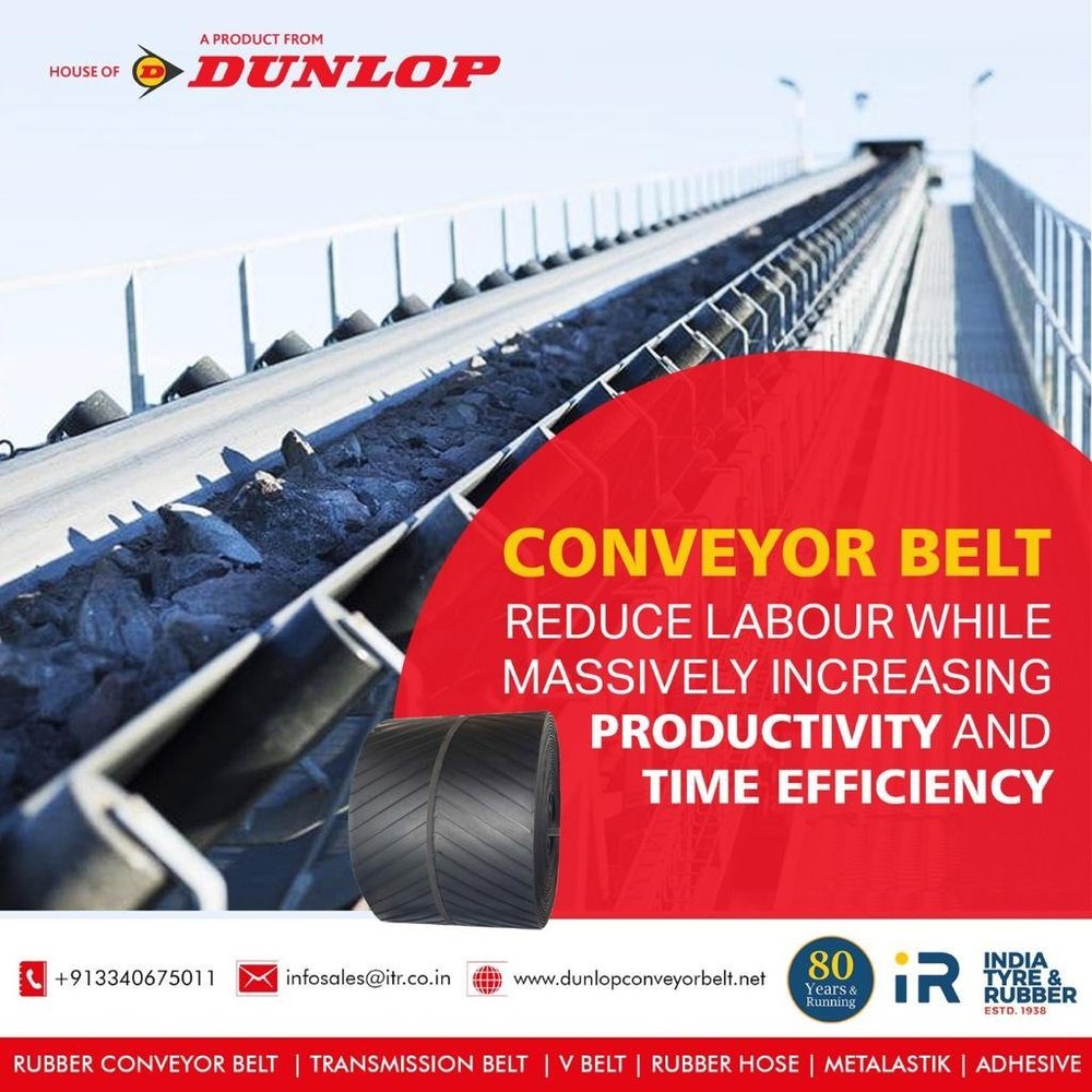 Carbon Steel Nylon Conveyor Belt, Belt Thickness: 5 - 10 mm