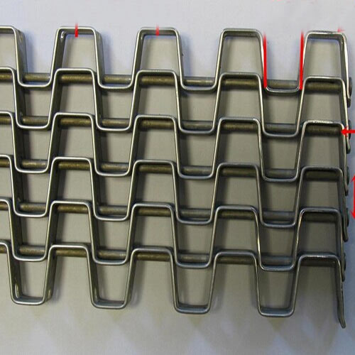 Stainless Steel Honey Comb Belt, Belt Thickness: 5 - 10 mm