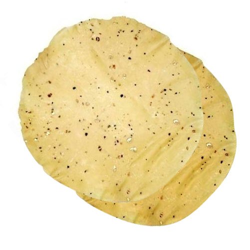 Pale yellow Spicy Handmade Masala Papad, Udad Dal