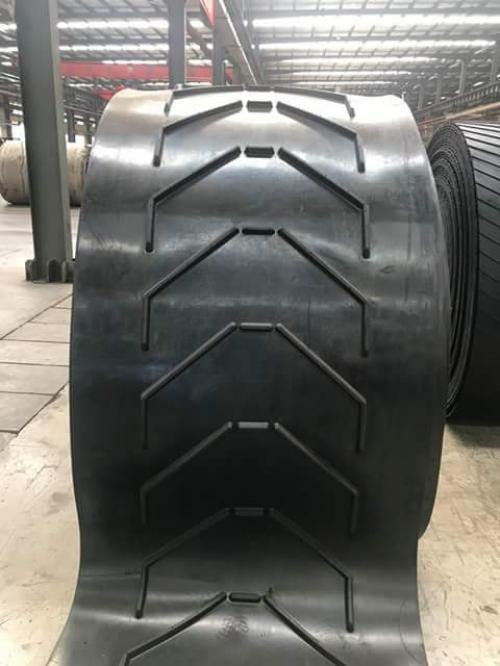 Rubber V Cleat Chevron Conveyor Belt, Belt Thickness: 5 - 10 mm, 24 Mpa