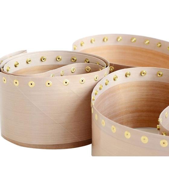 Teflon Heat Resistant Conveyor Belt, Belt Thickness: Up to 2 mm