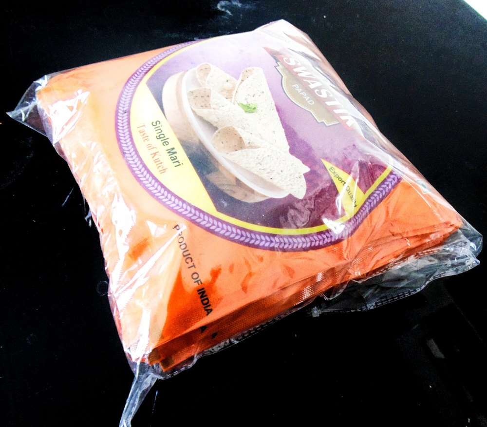 White 10 RS SWASTIK UDAD PAPAD