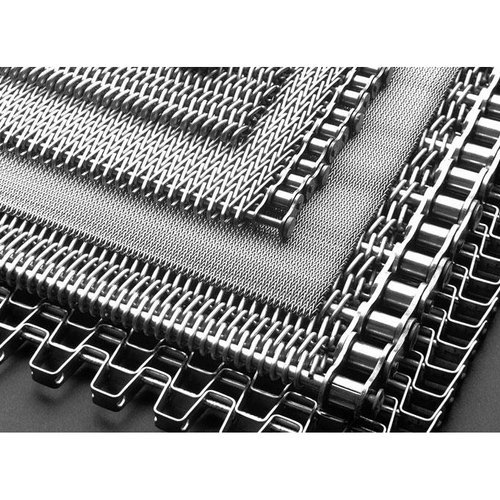 Ss Metal Conveyor Belts, Belt Width: 40 - 100 mm, Belt Thickness: 2 - 5 mm
