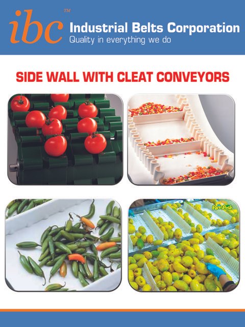 PVC Sidewall Belts, Belt Width: 500 - 1000 mm, Belt Thickness: 2 - 5 mm