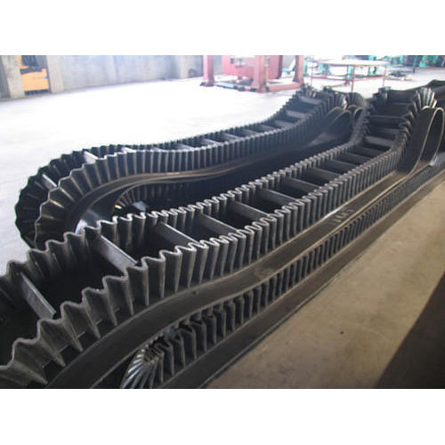 Rubber Cleated Side Wall Belts, Belt Width: 300mm or more, Belt Thickness: 6 - 12mm