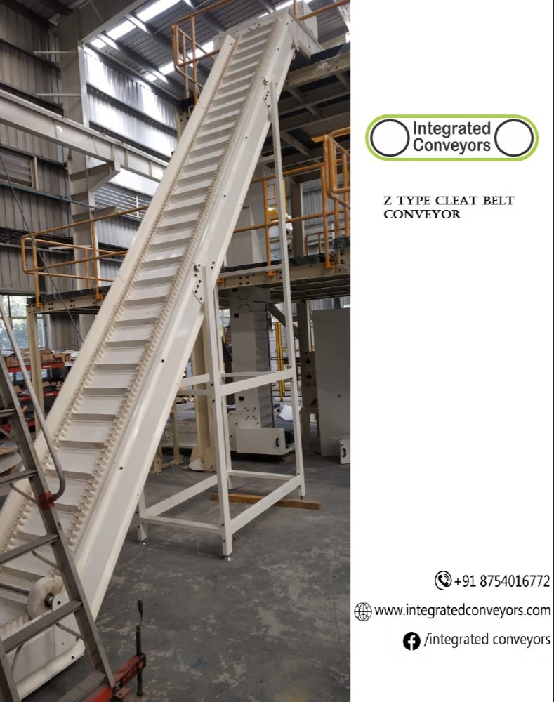 Solid waste management belt Conveyor system, For Food Industries