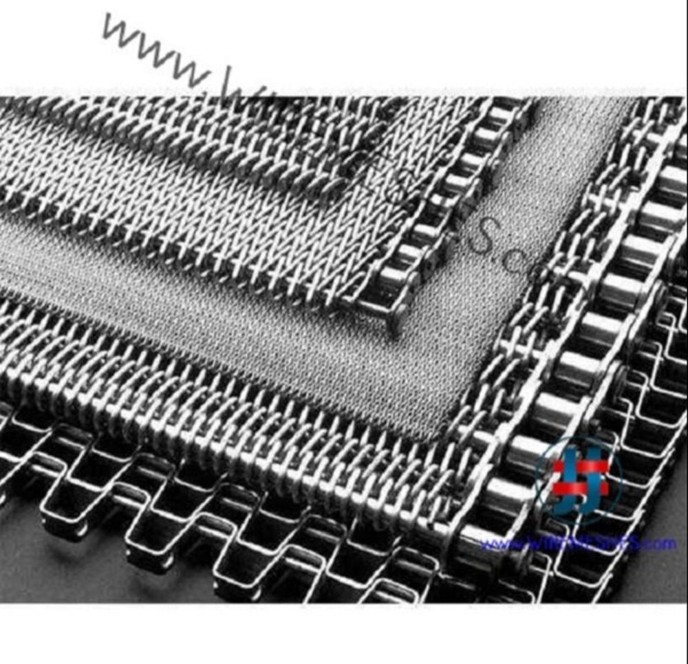 Stainless Steel Conveyor Belt, Belt Thickness: 2 - 5 mm