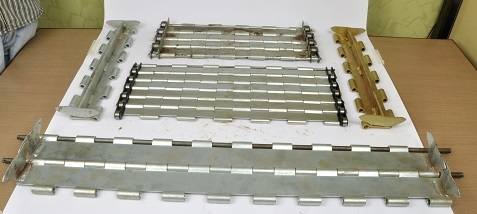 Simple Large Roller Chip Conveyor Steel Slat Conveyor Belts