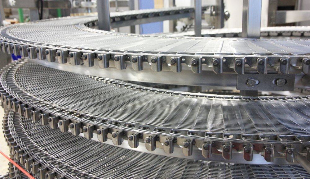 Steel Conveyor Spiral Wire Belt, Belt Thickness: 15 mm