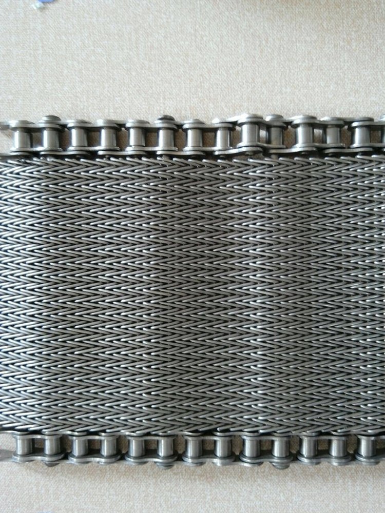 Chain Wire Mesh Conveyor Belt, 1.50 Mm To 5 Mm