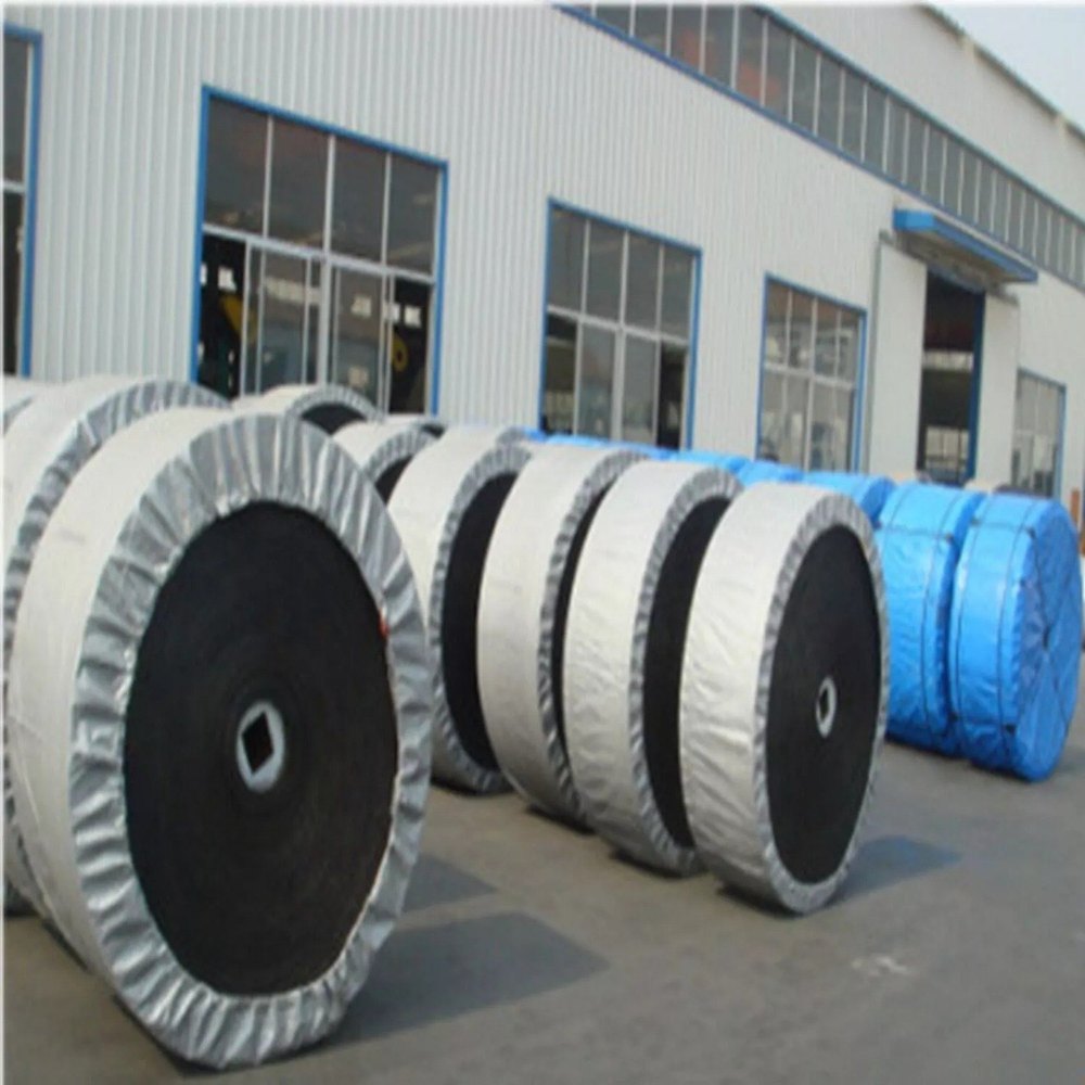Rubber Acid And Alkali Resistant Conveyor Belt, Belt Thickness: 10 mm