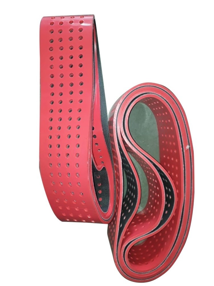 10mm Red Rubber Feeder Belt