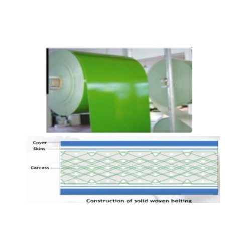 PVC Solid Woven Conveyor Belts