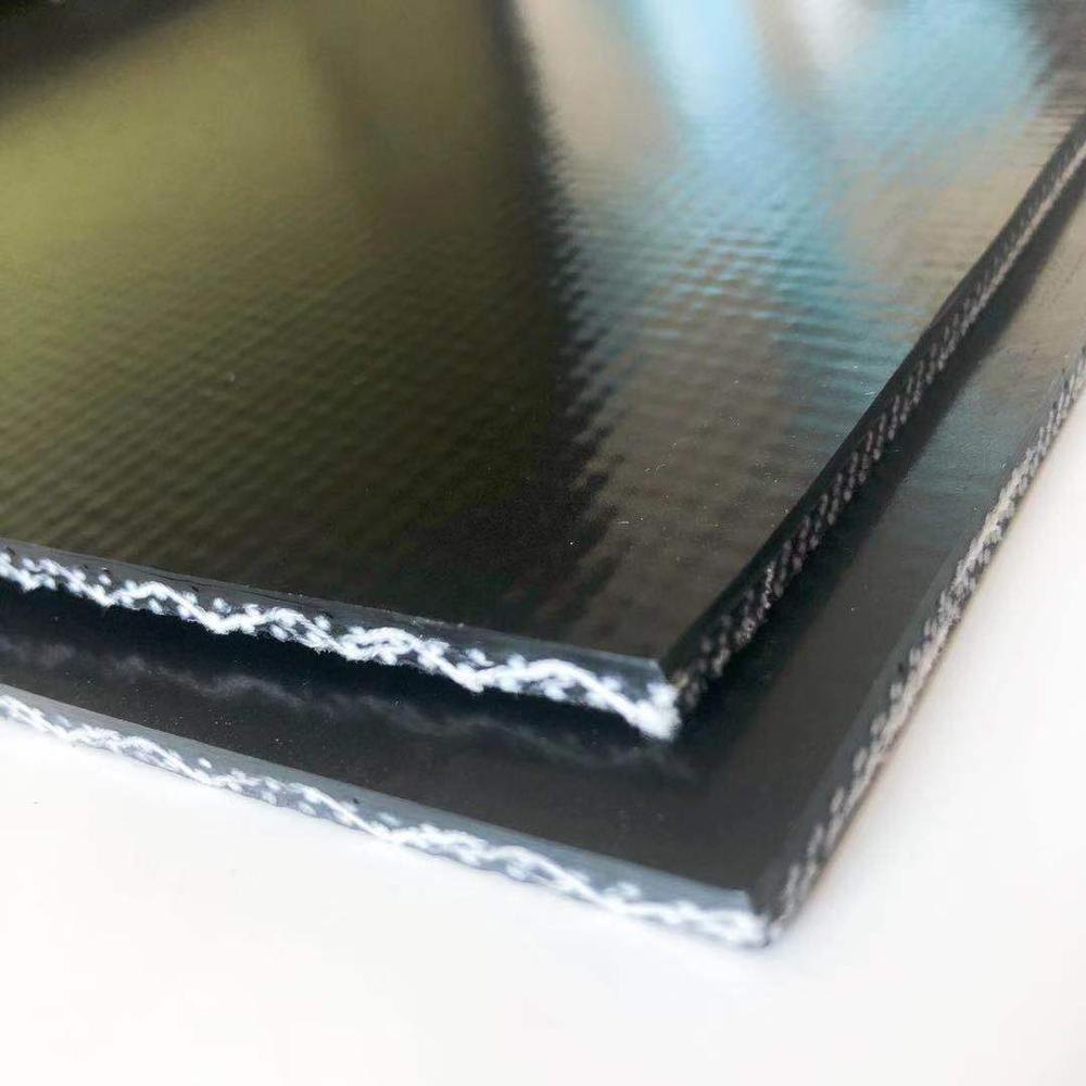 Rubber Black PVC Solid Woven Conveyor Belt, Belt Thickness: 5 - 10 Mm, 8 Mm