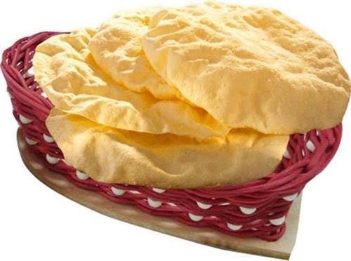 Salty Round Plain Papad, Size: 5