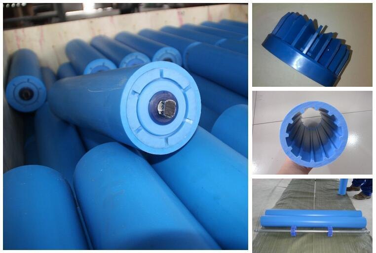 KIC White HDPE Conveyor Roller