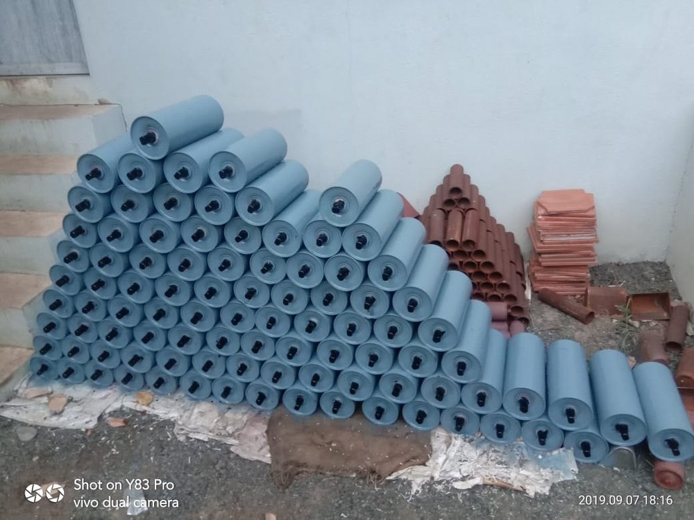 Mild Steel Conveyor Rollers, Diameter : 0 - 60 mm