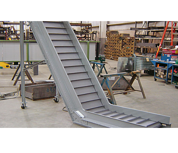 Stainless Steel Modular Cleated Conveyor Belt System, Belt Width: 10-20 inch