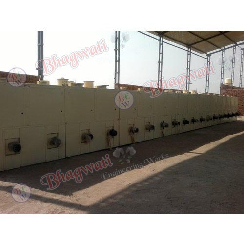 Stainless Steel/ Mild Steel Semi-Automatic surgical Cotton Conveyor Drier Machine, Capacity: 15-500 Kg