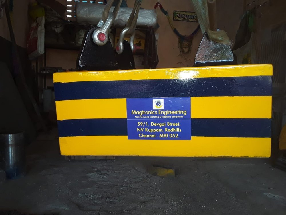 Suspended Permanent Magnetic Separators, Size: 500x500x250 mm