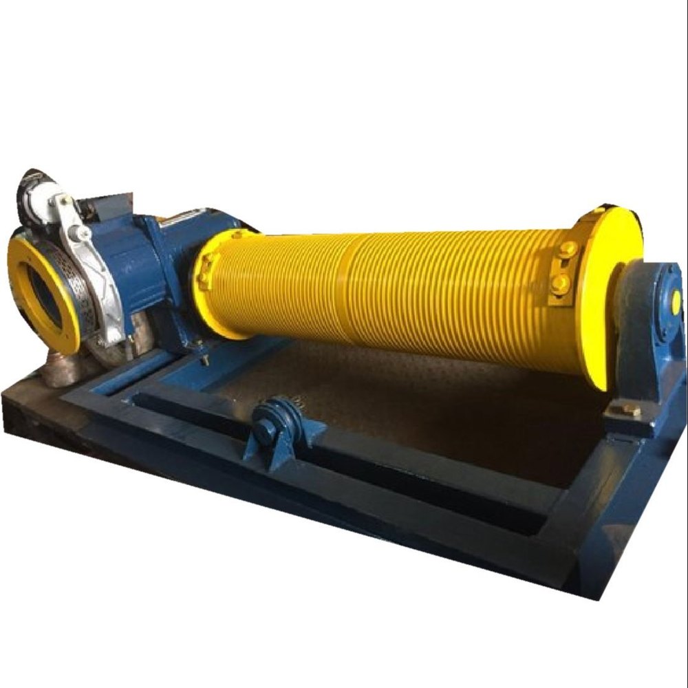 Three Phase Floor Mild Steel Drum Lift Motor, Power: 100 KW, Voltage: 200 V
