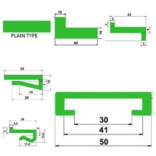 Plastic Chain Guide Wear Strip, Thickness: 5mm