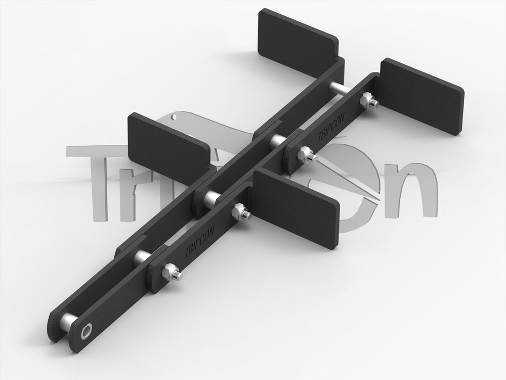 Tripcon Engineering Chain with L Type Attachment, For Industrial