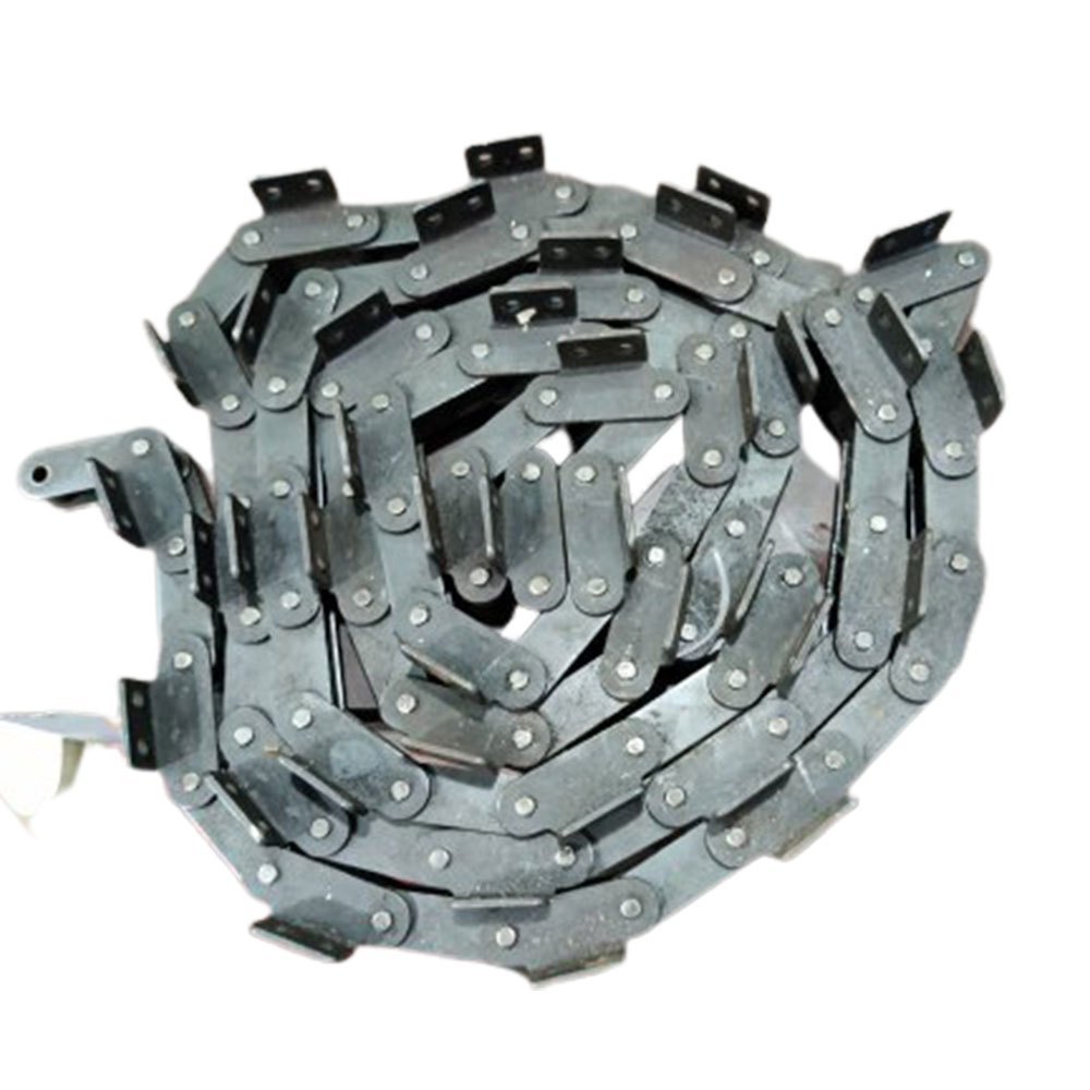 Mild Steel Simple Taper Roller 1.5 Inch Conveyor Attachment Chain, Thickness: 7 mm