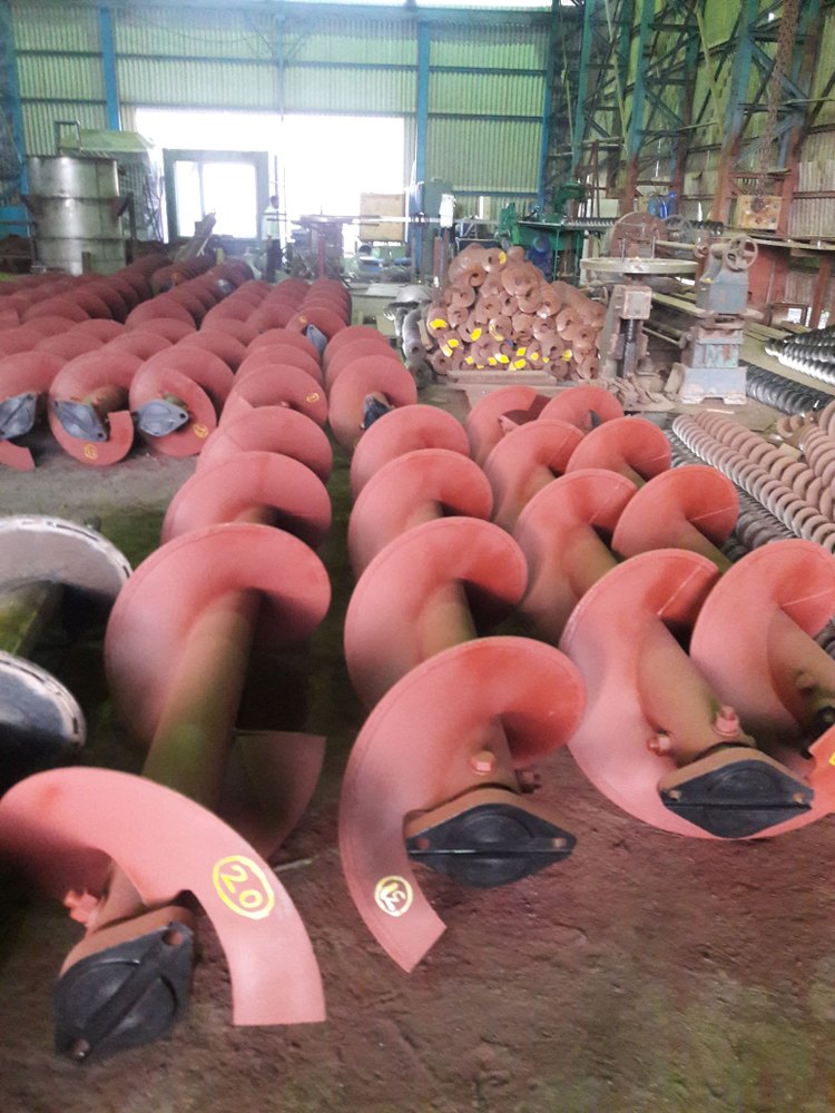 Mild Steel Flexible Conveyors Conveyor Screw