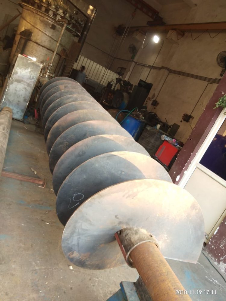 BEW Mild Steel Flights For Screw Conveyors, Thickness: 1 mm To 25 mm Thick