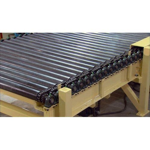 HELIX Steel Chain Driven Roller Conveyors, Capacity: 75kg/ Feet