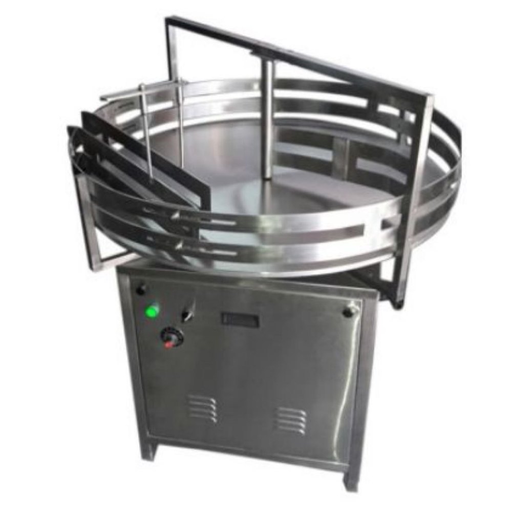 SS Turntable Machine, For Food & Packaging Industries, Model Name/Number: Spi