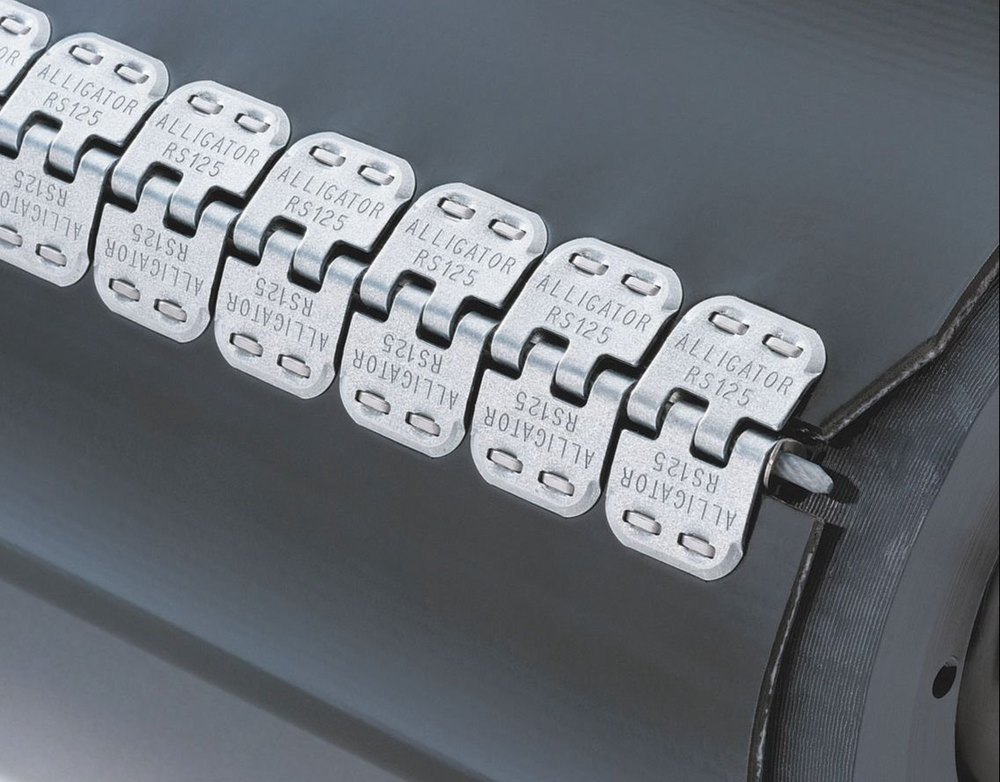 Carbon Steel Double Sprocket Tapered Roller Flexco Alligator Belt Lacing