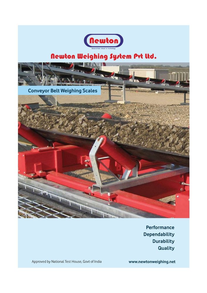 Conveyor Belt Weighing System Accuracy 0.20%