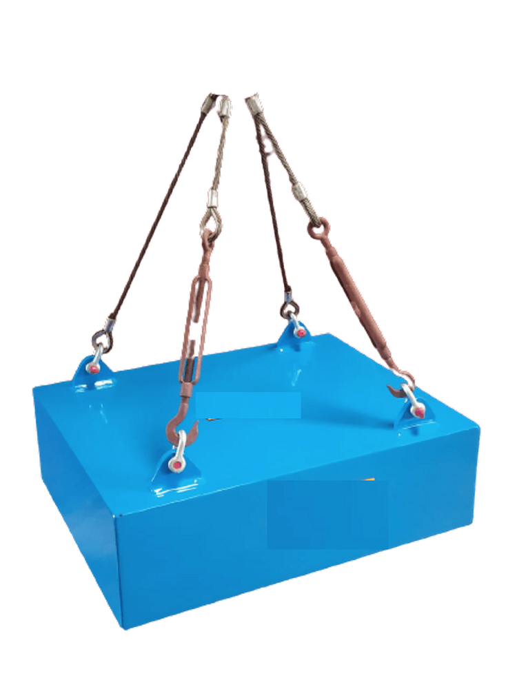 Ferrite Rectangular Permanent Suspension Magnet, Size: 12x16 Inch, N35