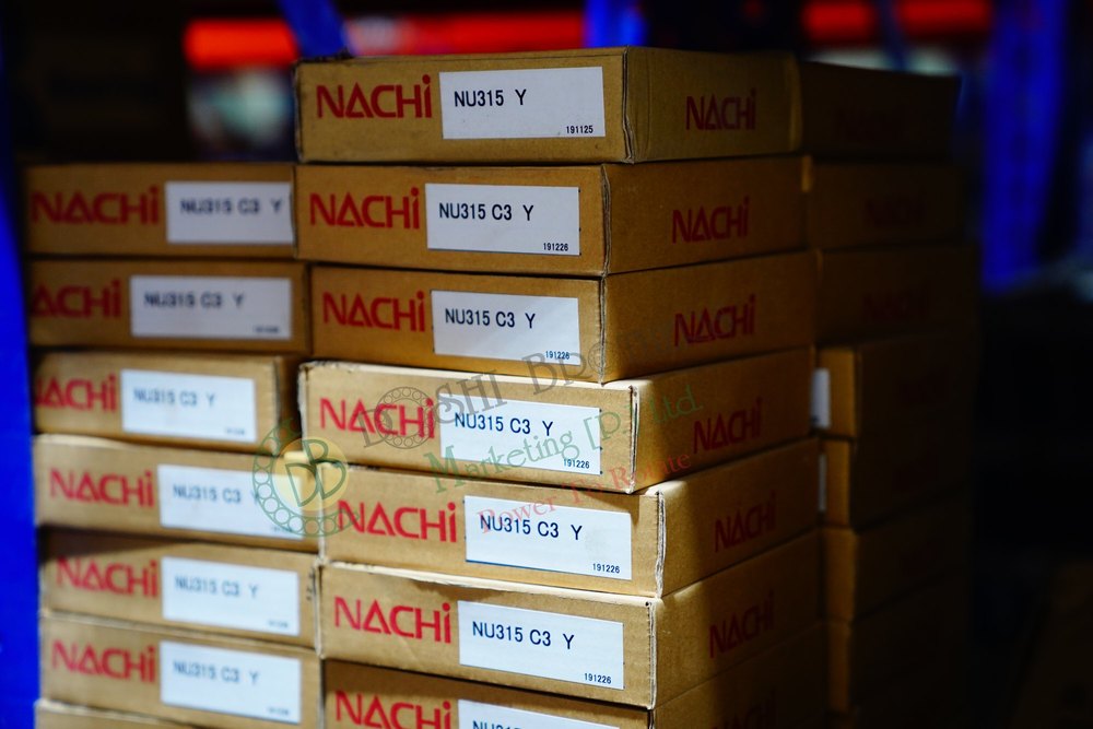 Chrome Steel Single Row NACHI 6309-2NSE9 Deep Groove Ball Bearing, For Automotive Industry