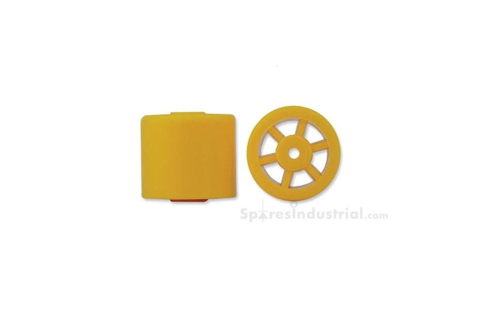 Yellow Conveyor Wheel, 28x3x26, Model Name/Number: CW02