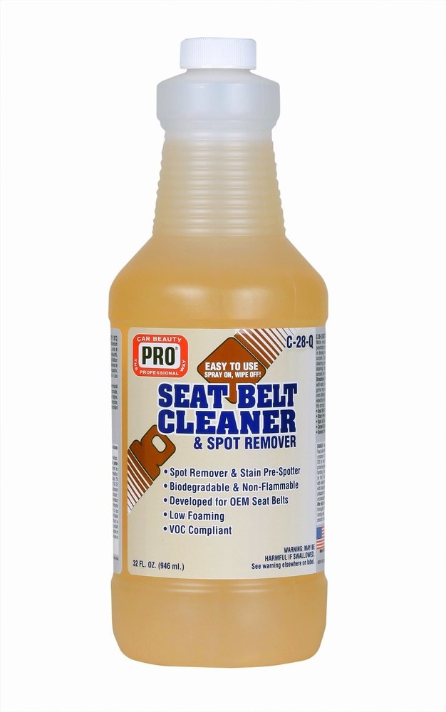 Seat Belt Cleaner, For Car Interior Cleaning, Packaging Size: Quart
