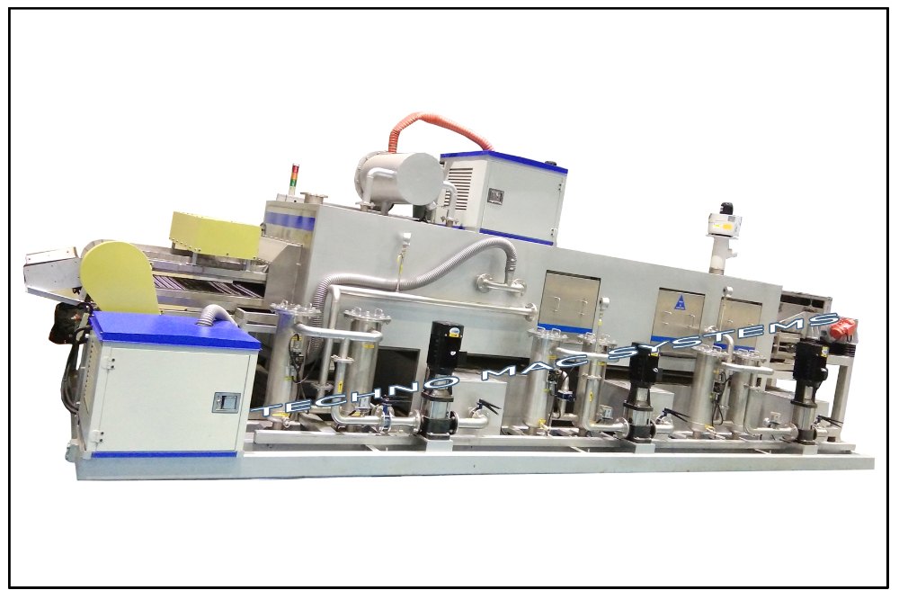Mild Steel Conveyorised Component Washing Machine