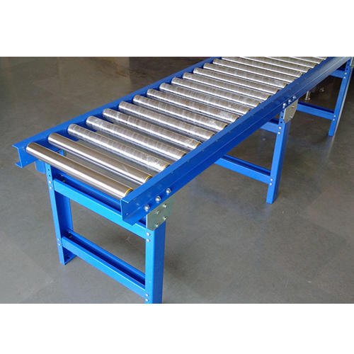 Carbon Steel SS Roller Conveyor Frame, Material Handling Capacity: 250-500Kg