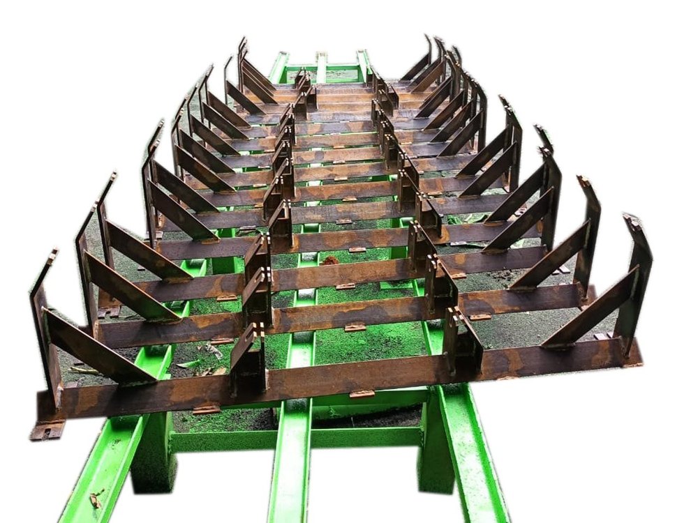 Mild Steel Roller Conveyor Frame, Thickness: 15 mm