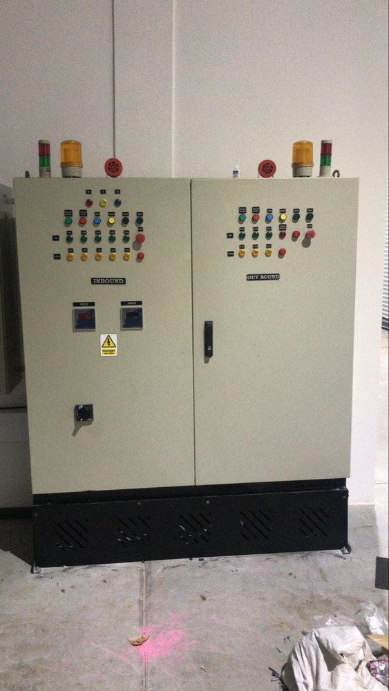 Aluminium Flexible Conveyors Conveyor Automation Panel, Capacity: 100-150 kg per feet