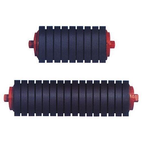 Conveyor Rubber Ring Rollers, Roller Length: Custom