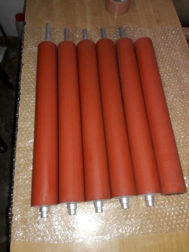 01mm Fusing Machine Silicone Rollers, for Conveyors Industry