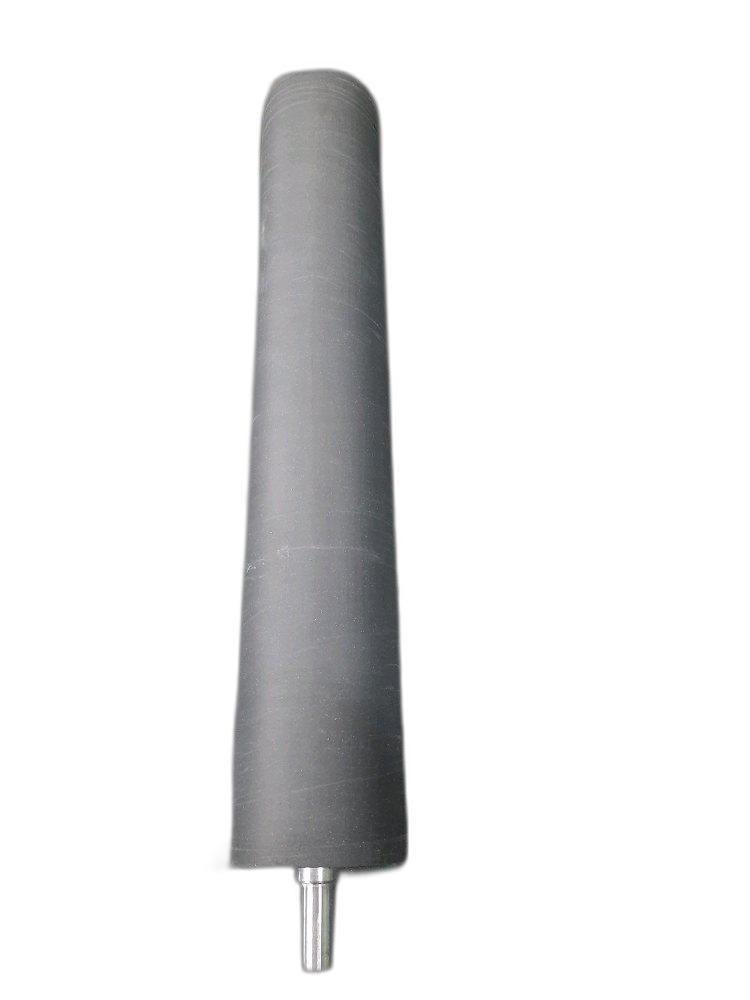600mm Rubber Conveyor Roller, Stainless Steel, Roller Length: 4000mm