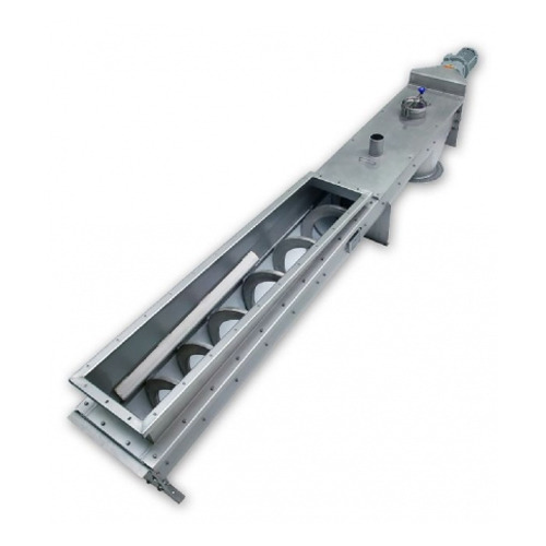 Stainless Steel Screw Conveyor, Capacity: 50-100 Kg/Feet