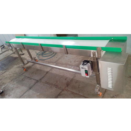 Mild Steel Truck Loading Conveyor System, Capacity: 100 Kg Per Feet