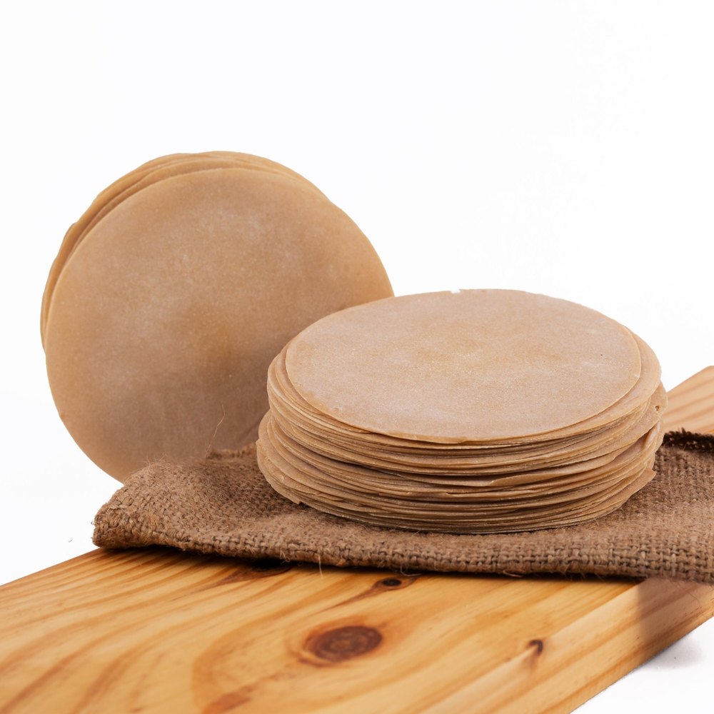 Round Snacks Organic Plain Papad